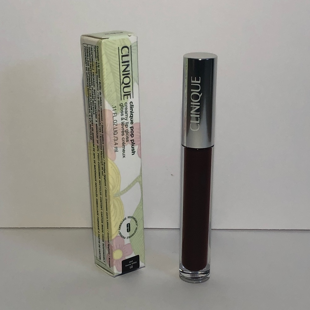 Clinique Pop Plush Creamy Lip Gloss — Black Honey ($21 Value!)